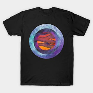 Space Rings Galaxy Mystery T-Shirt